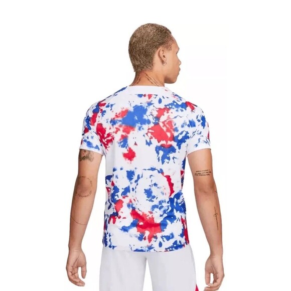 NIKE USA Dri-FIT World Cup Pre-Match Soccer Top Jersey USMNT DM9553-101 Size XL - Picture 2 of 5